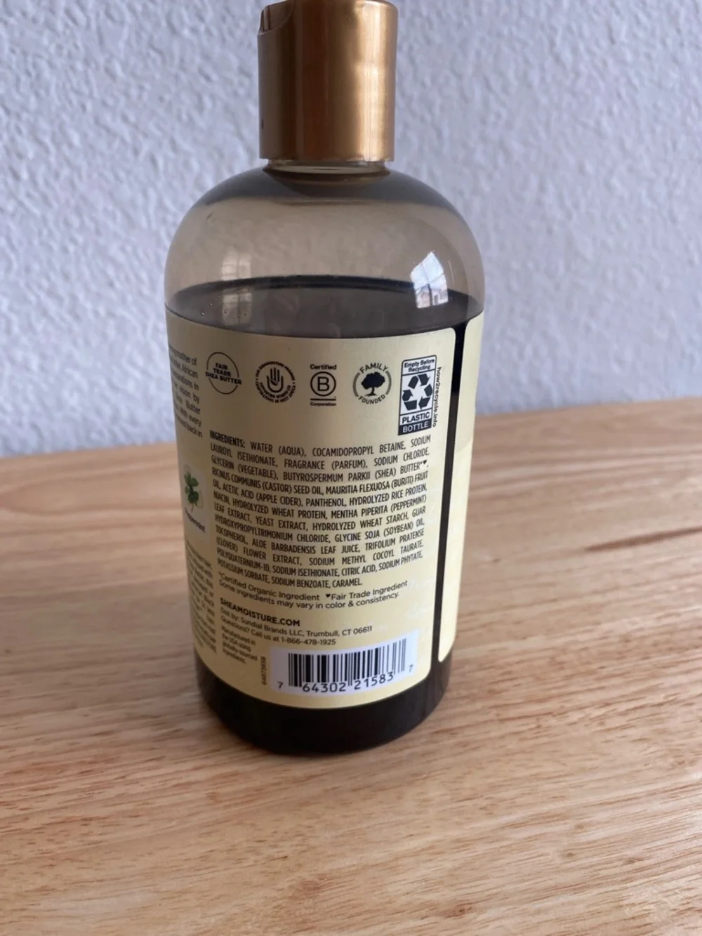 Shea Moisture Strengthen & Restore Jamaican Castor Oil Shampoo